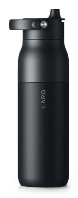 LARQ PureVis 2 Dagligt forbrug, Fitness, Vandring, Sport 680 ml Rustfrit stål Sort