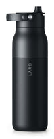 LARQ PureVis 2 Dagligt forbrug, Fitness, Vandring, Sport 680 ml Rustfrit stål Sort