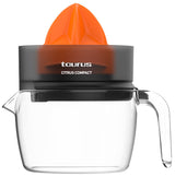Taurus CITRUS COMPACT Manuel juicer 30 W Sort, Orange, Transparent