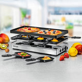 Rommelsbacher RCP 1800 raclette grill 1800 W Rustfrit stål