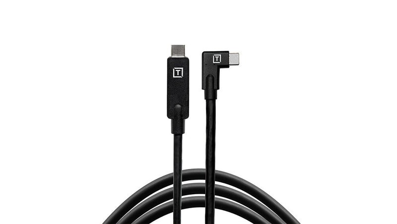 Tether Tools CUC15RT-BLK USB-kabel USB 3.2 Gen 1 (3.1 Gen 1) 4,6 m USB C 5 Gbit/sek. 60 W Sort