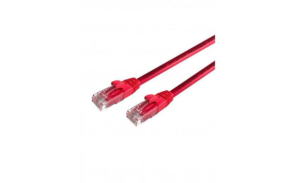 Mercodan 371234020 netværkskabel Rød 2 m Cat6 U/UTP (UTP) Rund