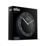 Braun BC 06 B Quarzwanduhr analog schwarz Kvartsur Cirkel Sort
