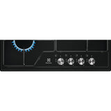 Electrolux EGS6424K Sort Indbygget 60 cm Gaskomfur 4 zone(s)