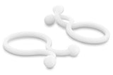 DeLOCK 22064 kabelorganisator Universel Kabelklemme Transparent 100 stk