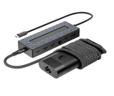 HP Universal USB-C-hub og bærbar oplader-kombination