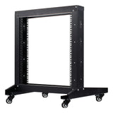 Inter-Tech SRA-6612 12U Fritstående reol Sort