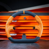 Asetek Closed D Orange Leather Rim Racerhjul