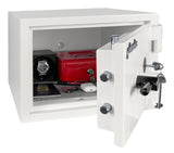Phoenix Safe Co. Fortress SS1452K Gulv pengeskab 22 L Hvid