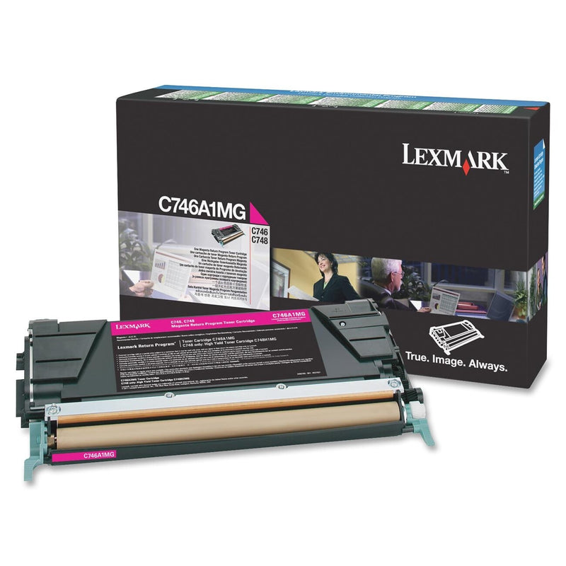 Lexmark C746A1MG tonerpatron 1 stk Original Magenta