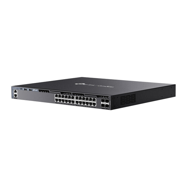 TP-Link Omada SG6428X netværksswitch Administreret L3 Gigabit Ethernet (10/100/1000) 1U Sort