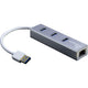 Inter-Tech Argus IT-310-S USB 3.2 Gen 1 (3.1 Gen 1) Type-A Grå