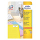 Avery L7658-25 print etiket Hvid Selvklæbende printeretiket