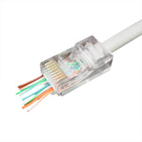 Gembird LC-PTU-01/100 kabelsamler 8P8C RJ45 Transparent