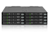 Icy Dock MB998SP-B disk array 0 TB Sort