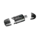 LogiLink CR0007 kortlæser USB 2.0 Sort