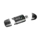 LogiLink CR0007 kortlæser USB 2.0 Sort