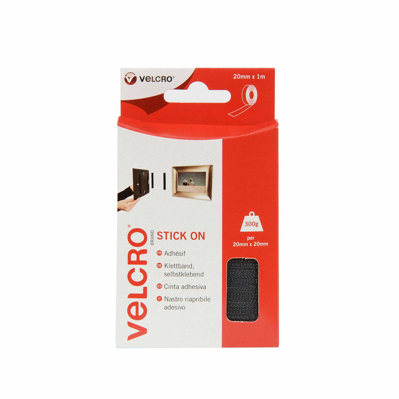 Velcro VEL-EC60211 lynlås Sort 1 stk