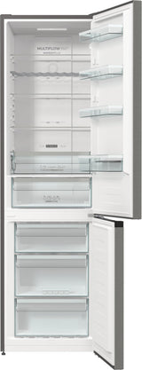 Gorenje G600 NRK620CA2XL4 Fritstående 331 L Grå, Rustfrit stål, Mørkegrå