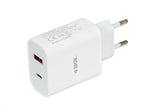 iBox C-36 Universel Hvid USB Hurtig opladning Indendørs
