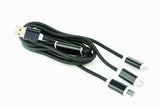 Gembird CC-USB2-AM31-1M USB-kabel USB 2.0 USB A Sort