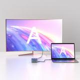 Wozinsky 12w1 ladowanie bezprzewodowe aluminiowy kabel 15 cm Ledningsført USB 3.2 Gen 2 (3.1 Gen 2) Type-C Grå