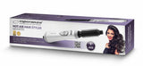 Esperanza EBL001W hårstyler Varmluftsbørste Varm Sort, Hvid 400 W 1,6 m