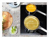 Electrolux EIV634 Sort Indbygget 60 cm Zone induktionskogeplade 4 zone(s)