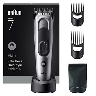 Braun HC7590 skæg- og hårtrimmer Sort, Sølv 17 Nikkel-Metalhydrid (NiMH)