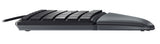 CHERRY KC 4500 ERGO tastatur Universel USB QWERTY UK engelsk Sort