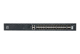 LevelOne XQS-3126 netværksswitch Administreret L3 Sort
