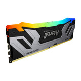 Kingston Technology FURY 24 GB 8400 MT/s DDR5 CL40 DIMM Renegade RGB, sølv XMP