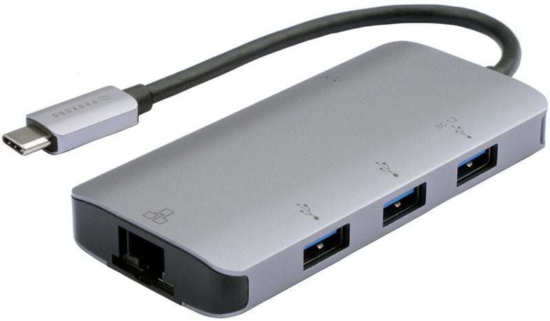 Prokord UTC-C3UE-AL dockingstation Ledningsført USB 3.2 Gen 1 (3.1 Gen 1) Type-C Sølv