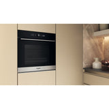 Whirlpool WOI5S8HM1SXA 73 L Sort, Rustfrit stål