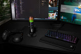Deltaco Gaming RGB streaming-mikrofon