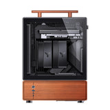 Jonsbo T7 Midi Tower Sort, Træ