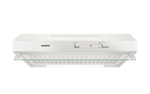 Siemens iQ100 LU62LFA21 emhætte Indbygget under Hvid 250 m³/t