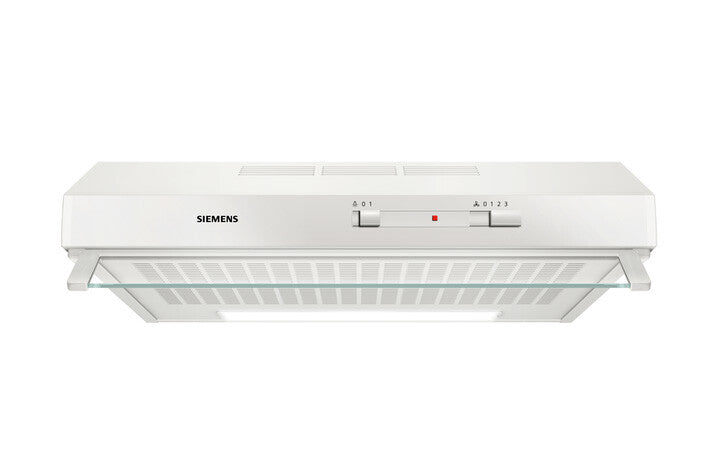 Siemens iQ100 LU62LFA21 emhætte Indbygget under Hvid 250 m³/t