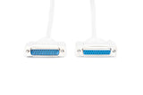 Digitus AK-610201-020-E serielkabel Beige 2 m DSUB, 25-pin