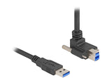 DeLOCK 80480 USB-kabel USB 3.2 Gen 1 (3.1 Gen 1) 1 m USB A USB B 5 Gbit/sek. Sort