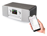 GoGen IR 257 BTDAB Internet Digital Sølv