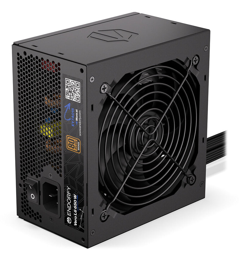 ENDORFY Vero L6 enhed til strømforsyning 650 W 24-pin ATX ATX Sort