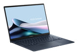 ASUS Zenbook 14 OLED UX3405CA-QD1301W Intel Core Ultra 9 285H Laptop 35,6 cm (14") Berøringsskærm WUXGA 32 GB LPDDR5x-SDRAM 1 TB SSD Wi-Fi 7 (802.11be) Windows 11 Home Tysk Blå