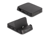 DeLOCK 88018 mobil dockingstation Smartphone Sort