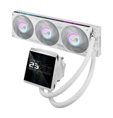 ASUS ROG Strix LC IV 360 ARGB LCD White Edition Processor Væskekølingssæt 12 cm Hvid