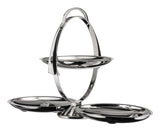 Alessi Anna Gong kage- & tærtefad Rustfrit stål