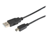 Prokord USB-0038 USB-kabel USB 2.0 3 m USB A Mini-USB B Sort