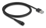 DeLOCK 90984 el-ledning Sort 1,5 m USB A 2-polet