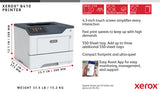 Xerox B410, A4-format, 47 sider/min, trådløs dupleksprinter, PS3 PCL5e/6, 2 magasiner, i alt 650 ark