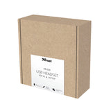 Trust HS-250 Headset Ledningsført Opkald/musik Sort